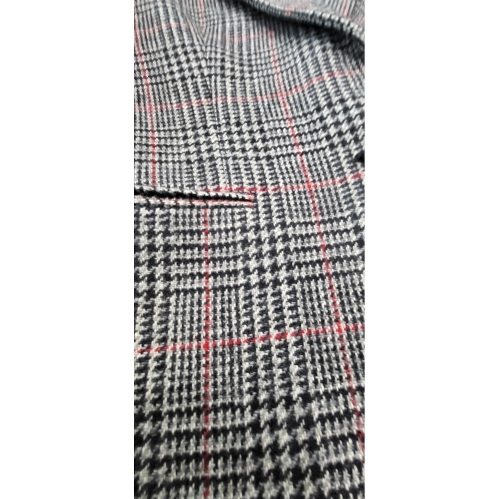 Vintage Brooks‎ Brothers Blazer Womens Size 10 Med Glen Plaid Houndstooth - Picture 2 of 13
